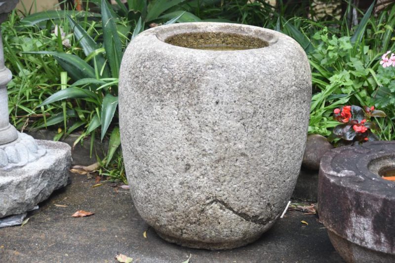 Antique Granite Basin from Kyoto Height:680mm - Image 5