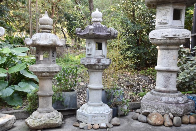 Vintage Garden Lantern from Kyoto Height:2300mm