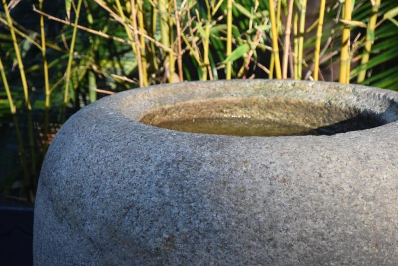 Japanese Granite Garden Basin Width:610mm - Image 2