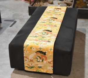 Vintage Brocade Obi Table Runner