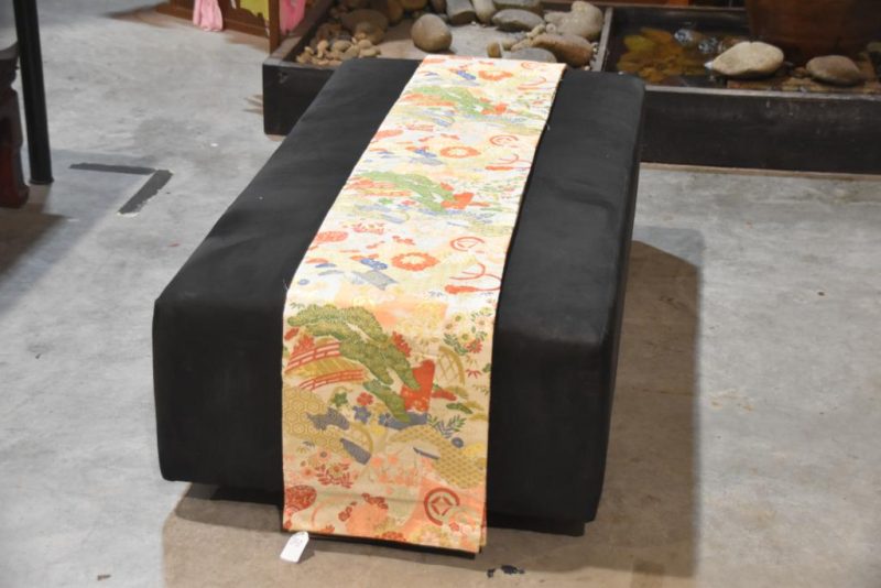 Vintage Brocade Obi Table Runner