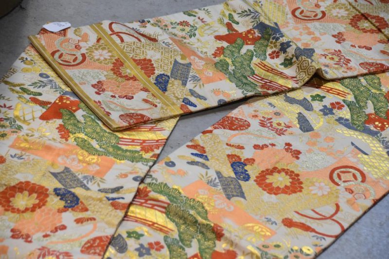 Vintage Brocade Obi Table Runner - Image 3