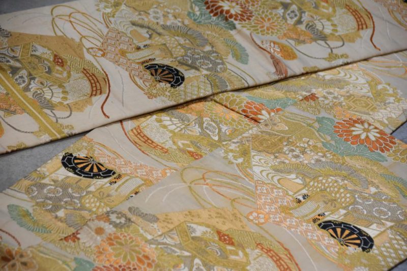 Japanese Maru Obi Sash - Image 3