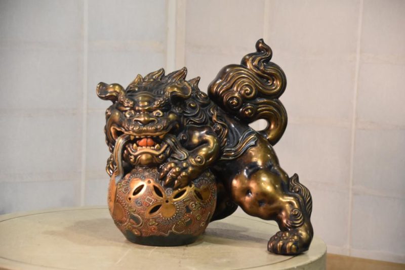 Japanese Buddhist Lion Dog Shishi