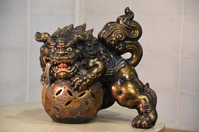 Japanese Buddhist Lion Dog Shishi - Image 2