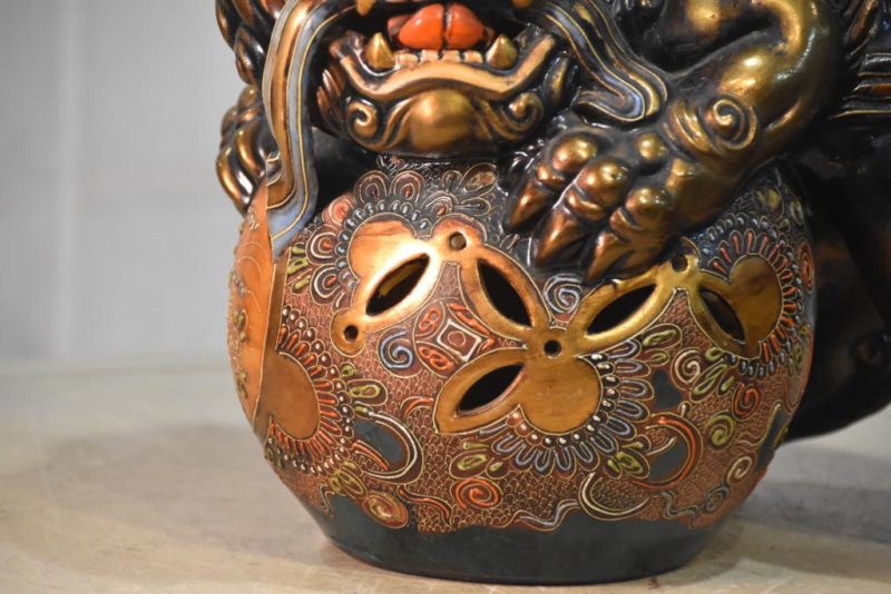 Japanese Buddhist Lion Dog Shishi - Image 8