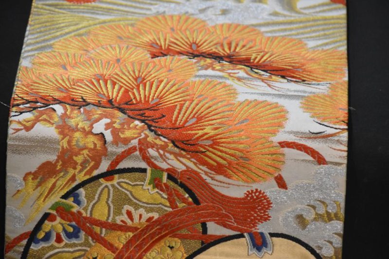 Japanese Maru Obi Sash Table Runner - Image 2
