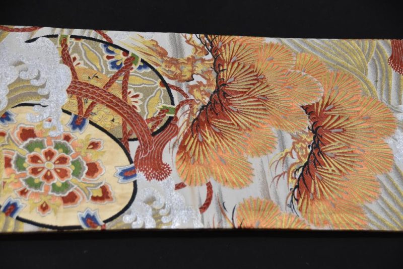 Japanese Maru Obi Sash Table Runner - Image 7