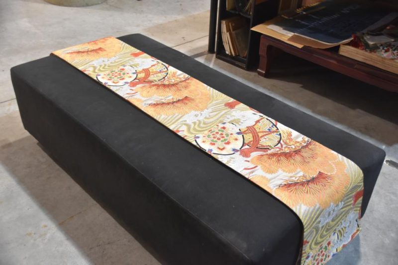 Japanese Maru Obi Sash Table Runner - Image 5