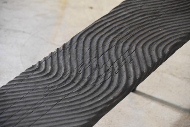 Filipino Wooden Wave Bench Width:1220mm - Image 6