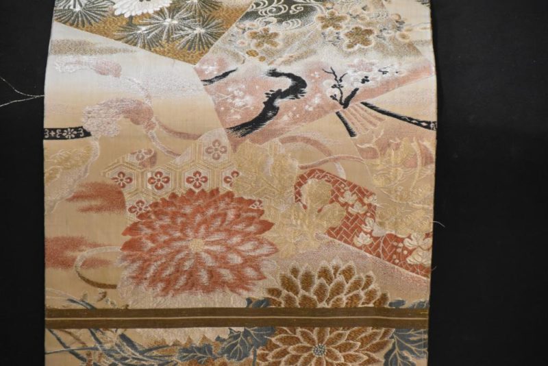 Vintage Japanese Table Runner (Maru Obi) Width:4000mm - Image 2
