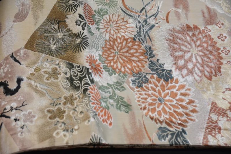 Vintage Japanese Table Runner (Maru Obi) Width:4000mm - Image 8