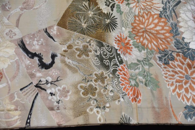 Vintage Japanese Table Runner (Maru Obi) Width:4000mm - Image 7