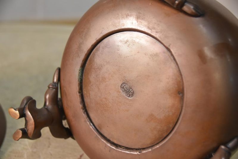 Japanese Bronze Usubata Vase - Image 3