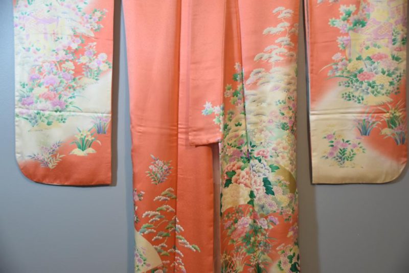 Japanese Silk Furisode Kimono - Image 4