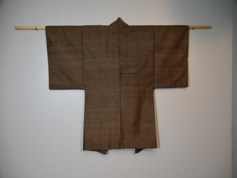 Man's Mt Fuji Silk Vintage Haori Jacket - Image 8