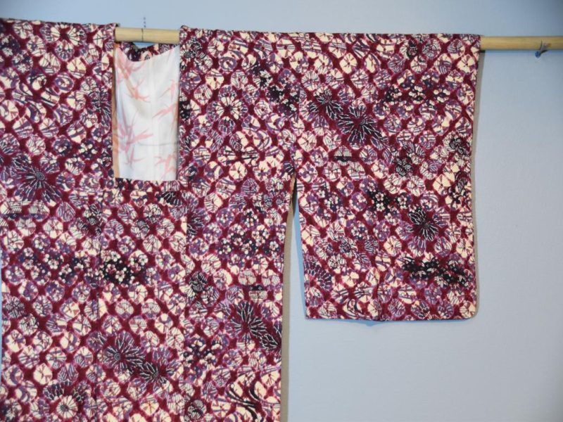 Vintage Silk Haori Jacket - Image 8