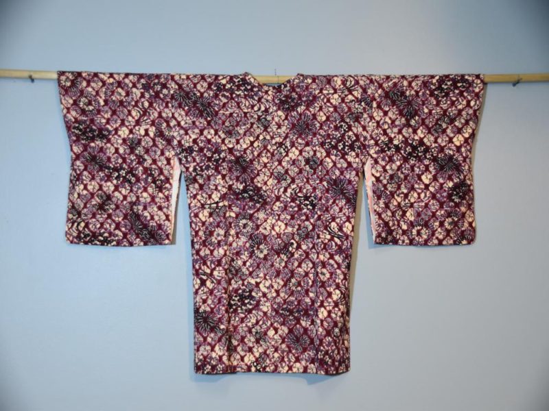 Vintage Silk Haori Jacket - Image 6