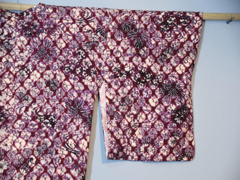 Vintage Silk Haori Jacket - Image 4