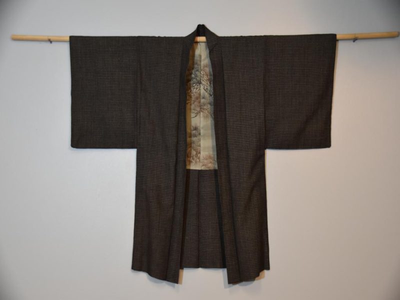 Men's Oshima Silk Haori - Image 7