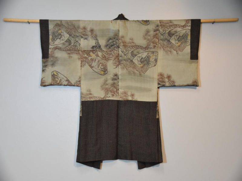 Men's Oshima Silk Haori - Image 6