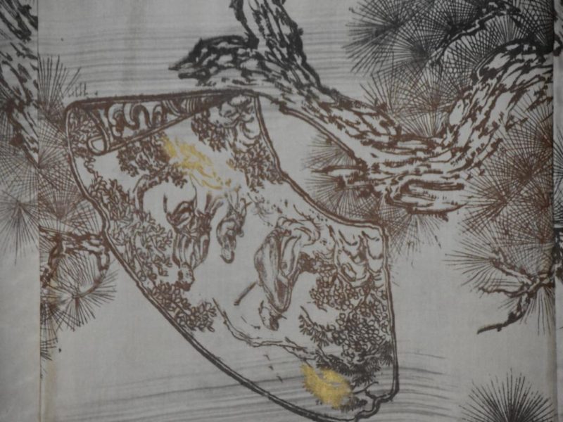 Men's Oshima Silk Haori - Image 3