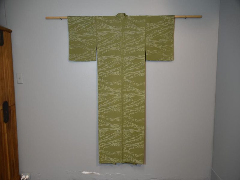 Jade Green Silk Kimono