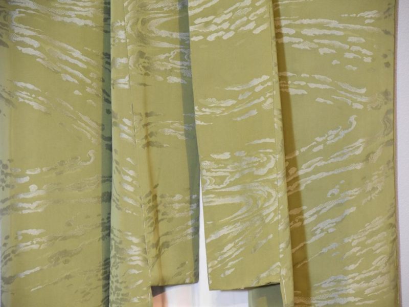Jade Green Silk Kimono - Image 5