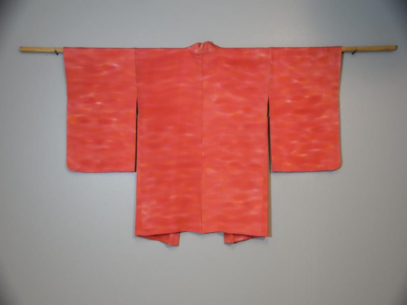 Japanese Silk Haori Sunset Colours