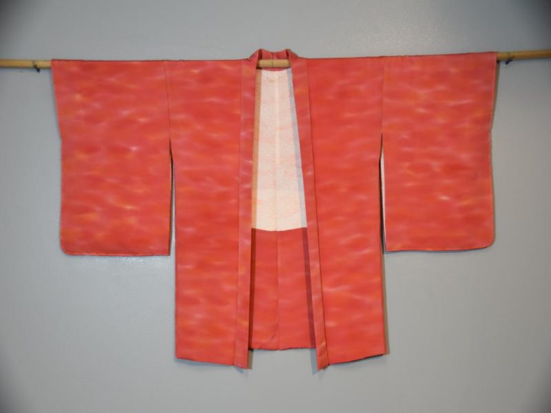 Japanese Silk Haori Sunset Colours - Image 7