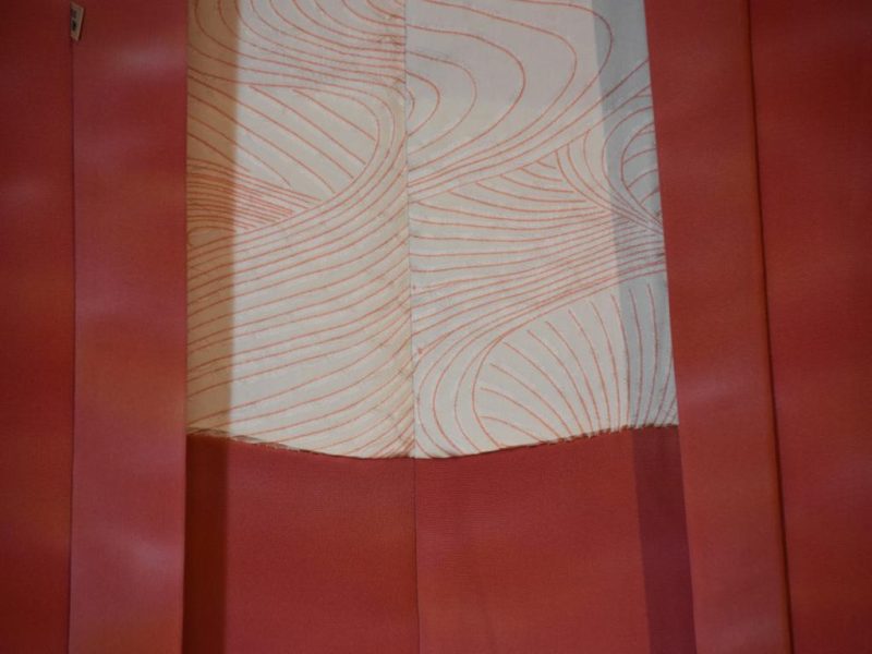 Japanese Silk Haori Sunset Colours - Image 5