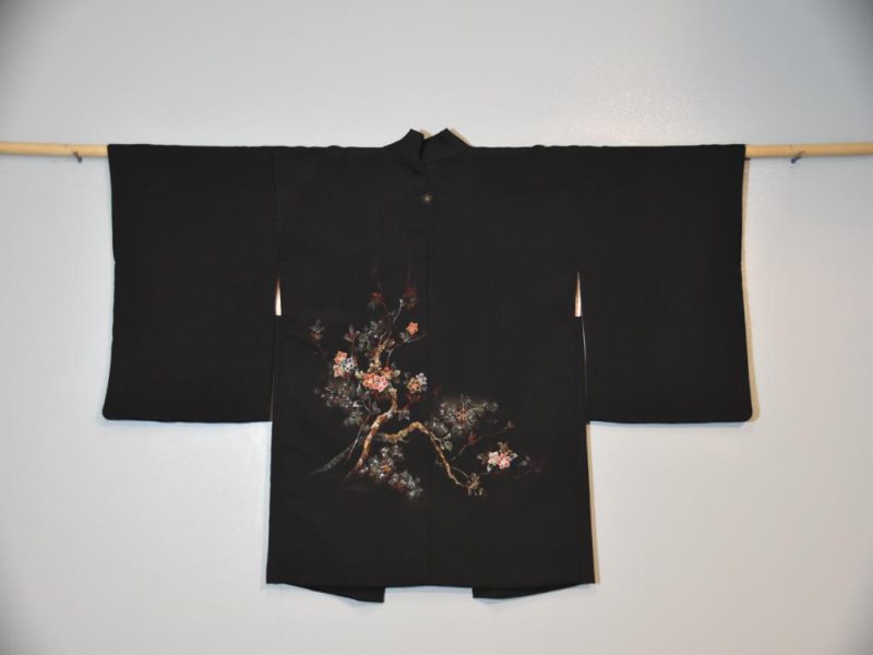 Black Silk Vintage Jacket