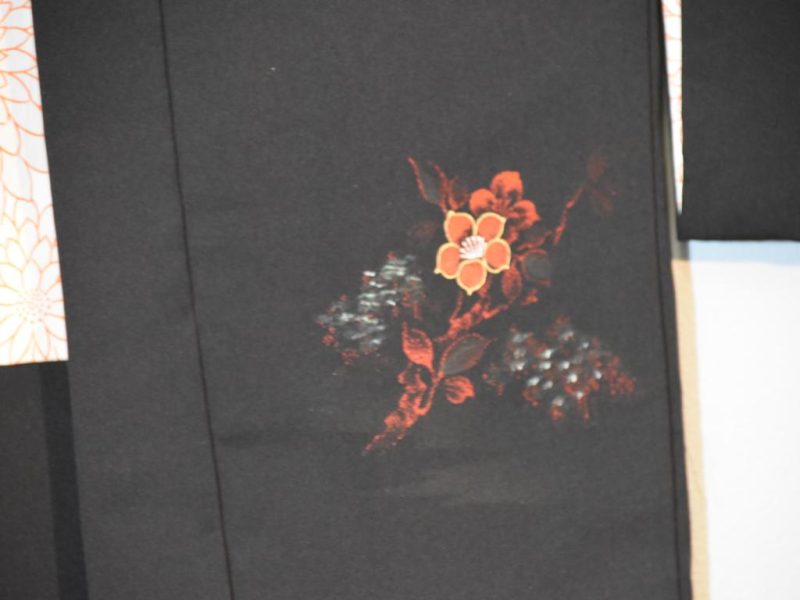 Black Silk Vintage Jacket - Image 4