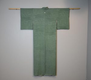 Jade Green Silk Kimono