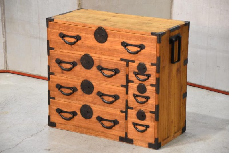 Antique Small Accessories Chest Width:670mm - Image 2