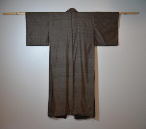 Oshima Men’s Silk Kimono