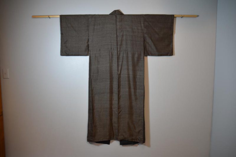 Oshima Men’s Silk Kimono