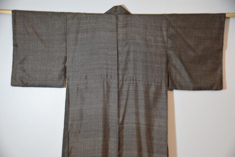 Oshima Men’s Silk Kimono - Image 2
