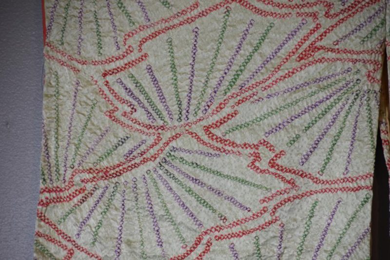 Vintage Shibori Kimono - Image 8