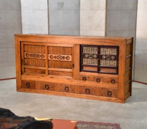 Antique Japanese Mizuya Sideboard Width:1880mm