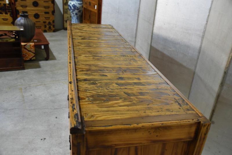 Antique Japanese Mizuya Sideboard Width:1880mm - Image 8