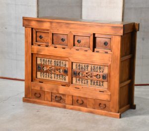 Antique Kyoto Region Sideboard Width:1180mm