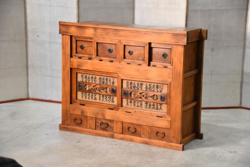 Antique Kyoto Region Sideboard Width:1180mm