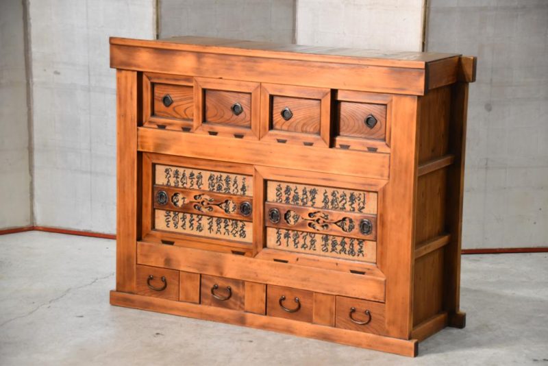 Antique Kyoto Region Sideboard Width:1180mm - Image 2