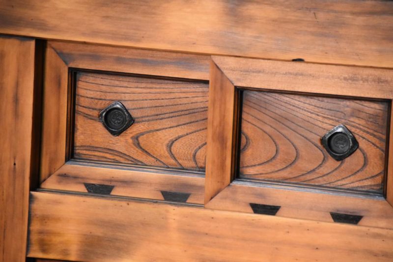 Antique Kyoto Region Sideboard Width:1180mm - Image 9