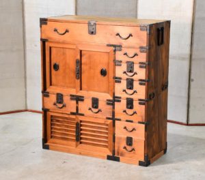 Osaka Region Choba Dansu Merchant Chest Width:915mm