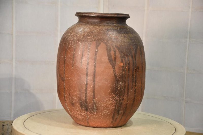 Japanese Mingei Tsubo Urn Width:300mm - Image 8