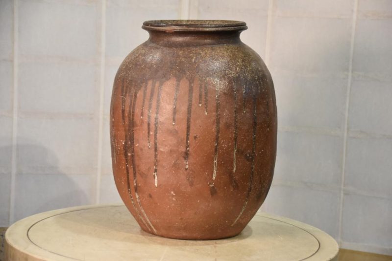 Japanese Mingei Tsubo Urn Width:300mm - Image 7