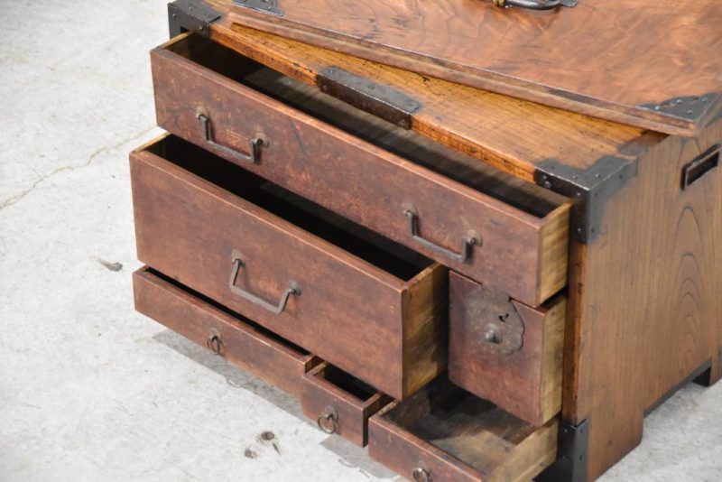 Funa Dansu Edo Period Ships Chest Width:520mm - Image 3