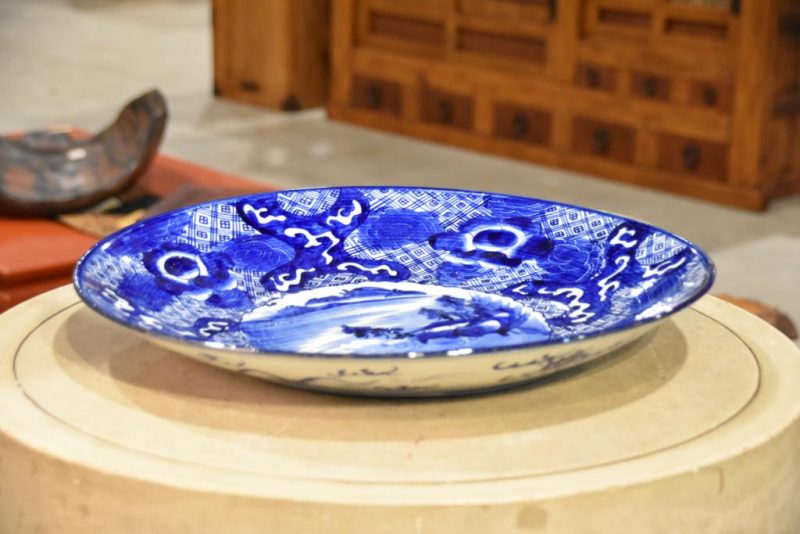 Blue and White Imari Charger Width:460mm - Image 4
